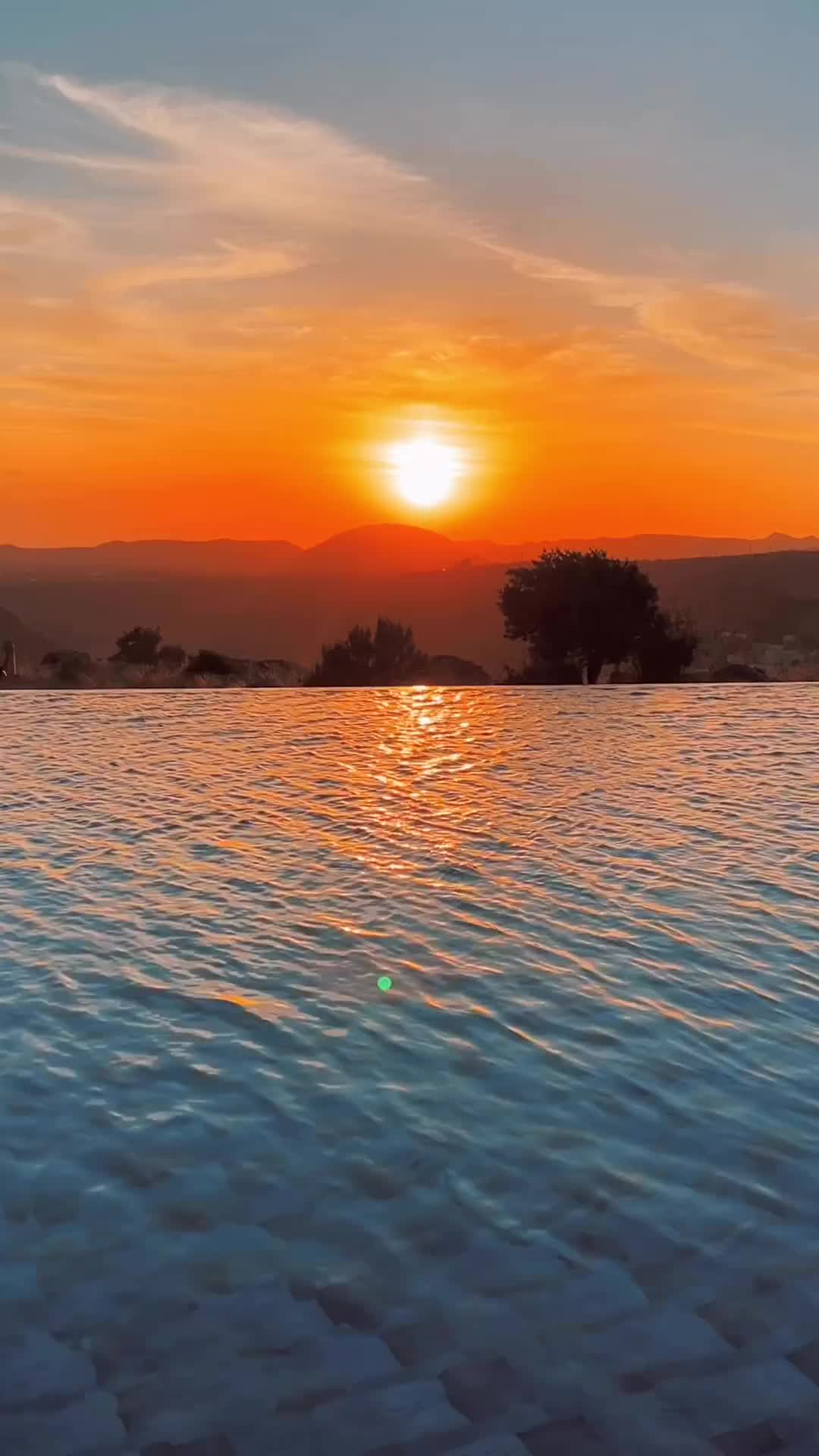 Stunning Sunset at Anantara Al Jabal Al Akhdar, Oman