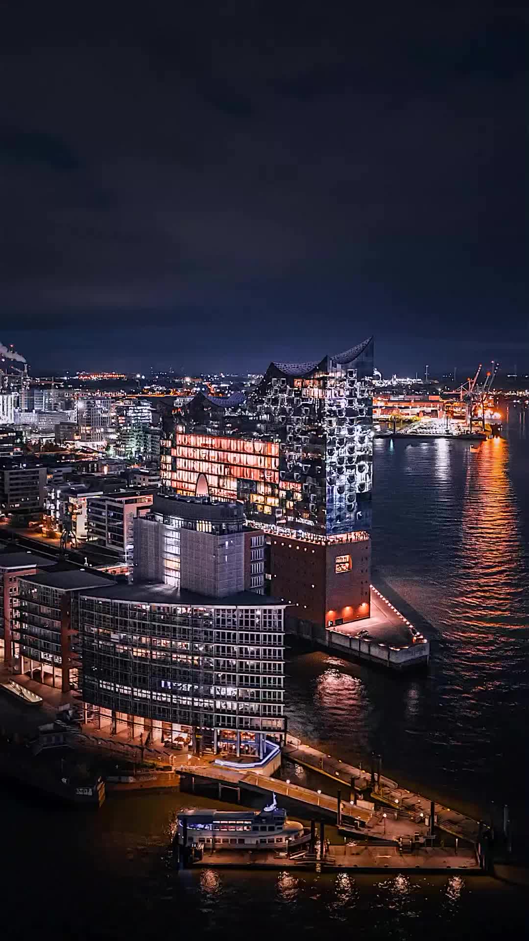 Stunning Smoky Elbphilharmonie in Hamburg