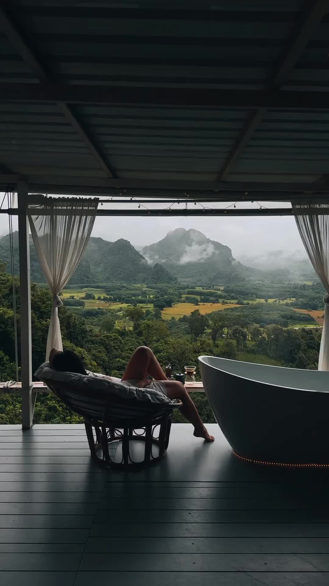 Cozy Rainy Day Vibes at Phulangcar, Thailand 🌧️🌿