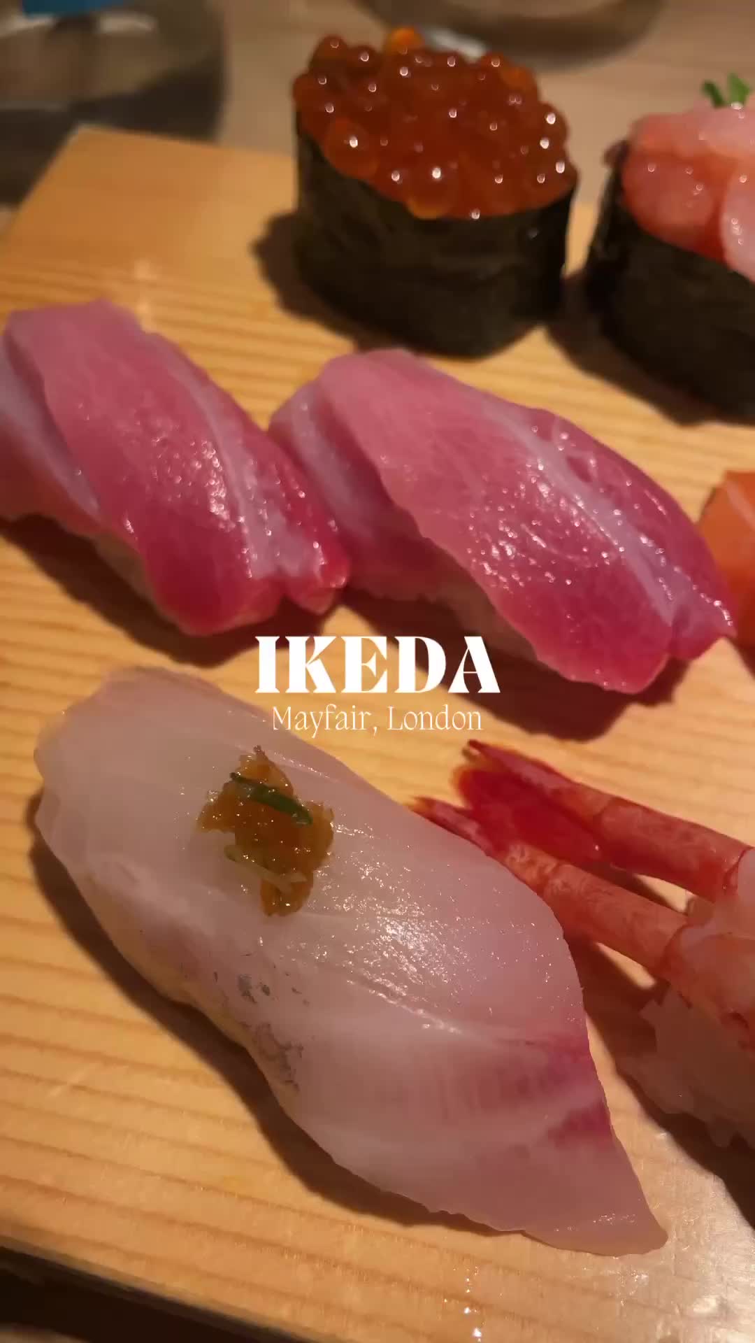 Traditional Japanese Dining at Ikeda in Mayfair, London