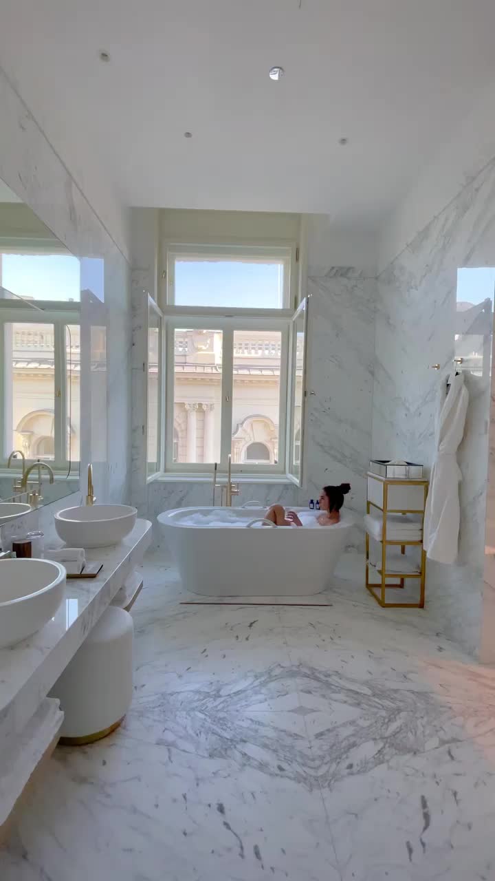 Luxurious Bathroom Inspiration at Matild Palace Budapest