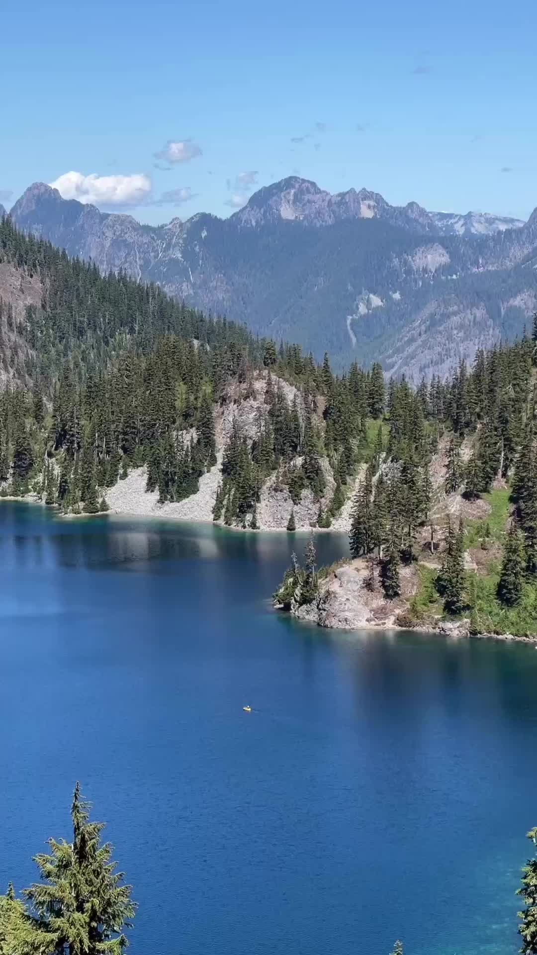 Small Kayak Adventure in Stunning Alpine Lake 🌄