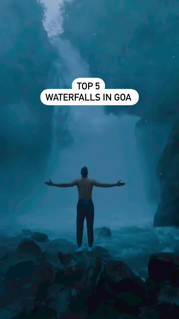 Top 5 Must-Visit Waterfalls in Goa 🌴😍