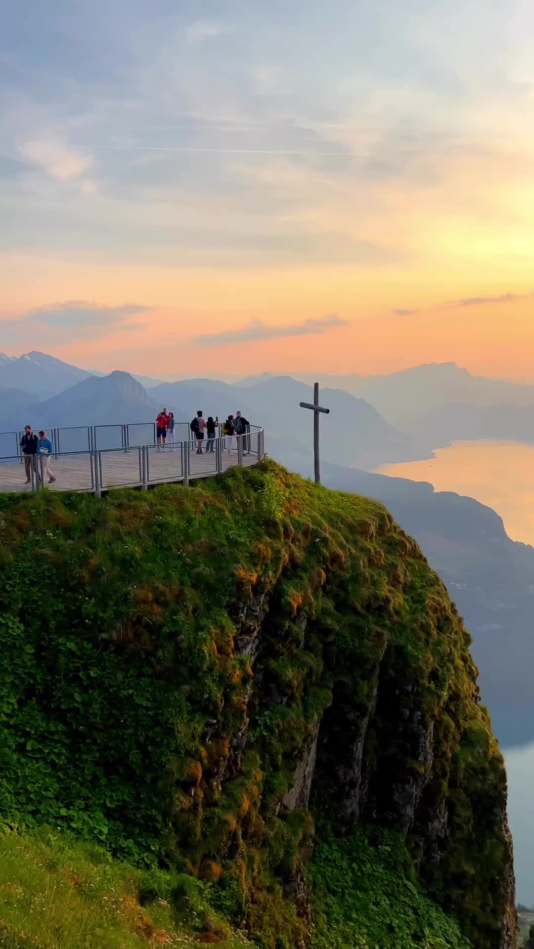 Stunning Sunset at Fronalpstock, Switzerland