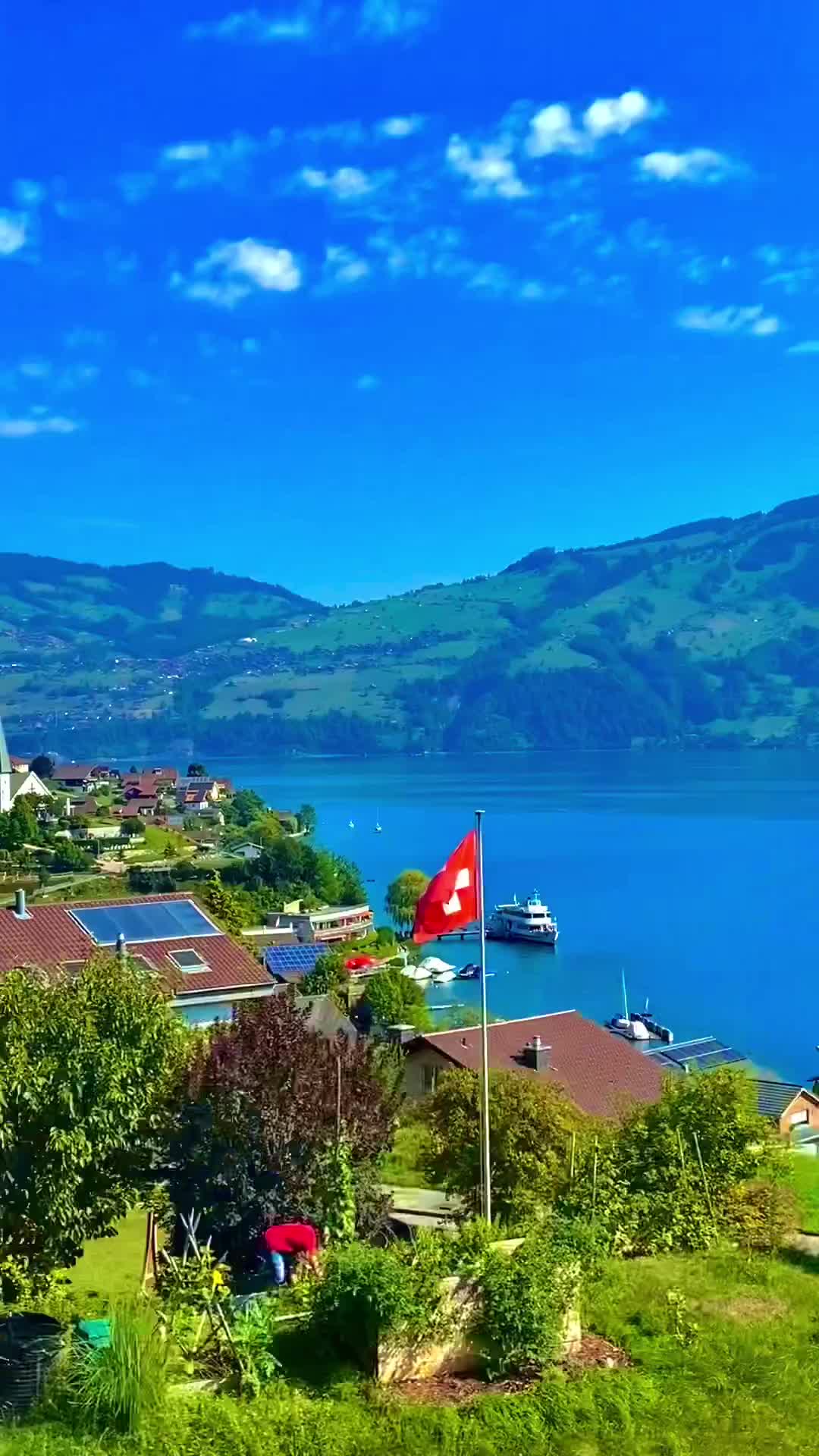 Scenic Bern to Interlaken Train Ride Through Faulensee