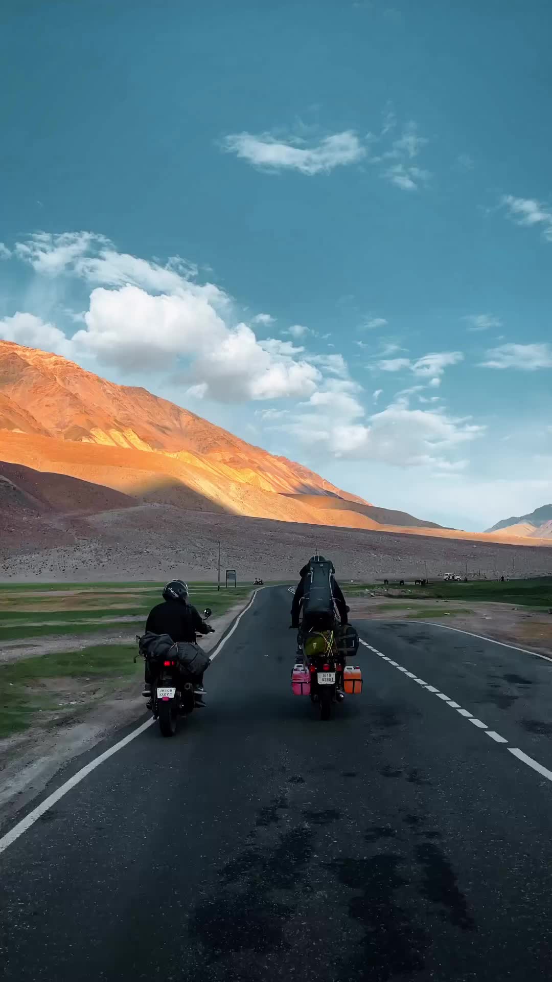 Mesmerizing Ladakh Sunset Motorcycle Ride
