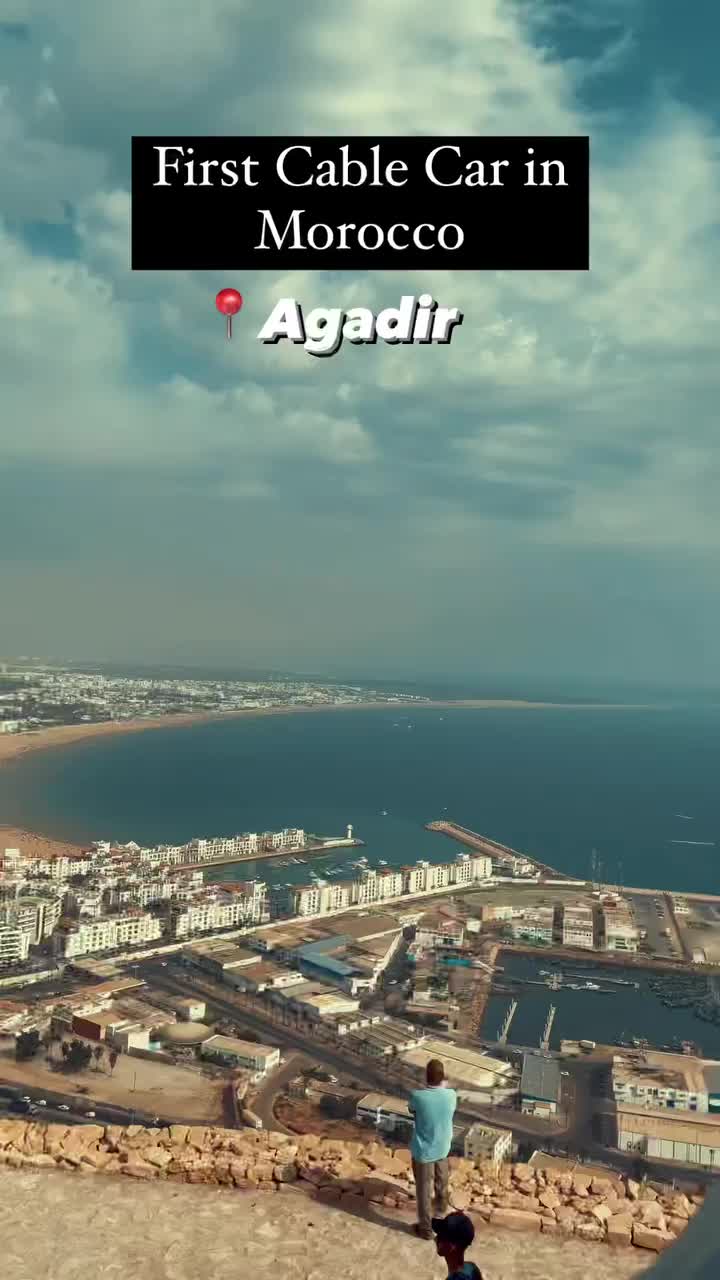 Morocco inaugurated its first cable car in Agadir, in a bid to boost local tourism and development in the city on the country’s Atlantic coast. 

The cable car project is part of the Agadir Urban Development Program for 2020-2024 which aims to make the Moroccan city a major economic hub and tourist destination. 

Prices:
One way: 50dh
Round trip: 80dh

#danialand #visitagadir #visitmorocco #cablecar #taghazoutsurf #marokko #taghazout #maroc #agadirbeach #taghazoutbay #moroccotravel #moroccotrip #maroc #travelmorocco #moroccovacations #moroccostyle #moroccotours