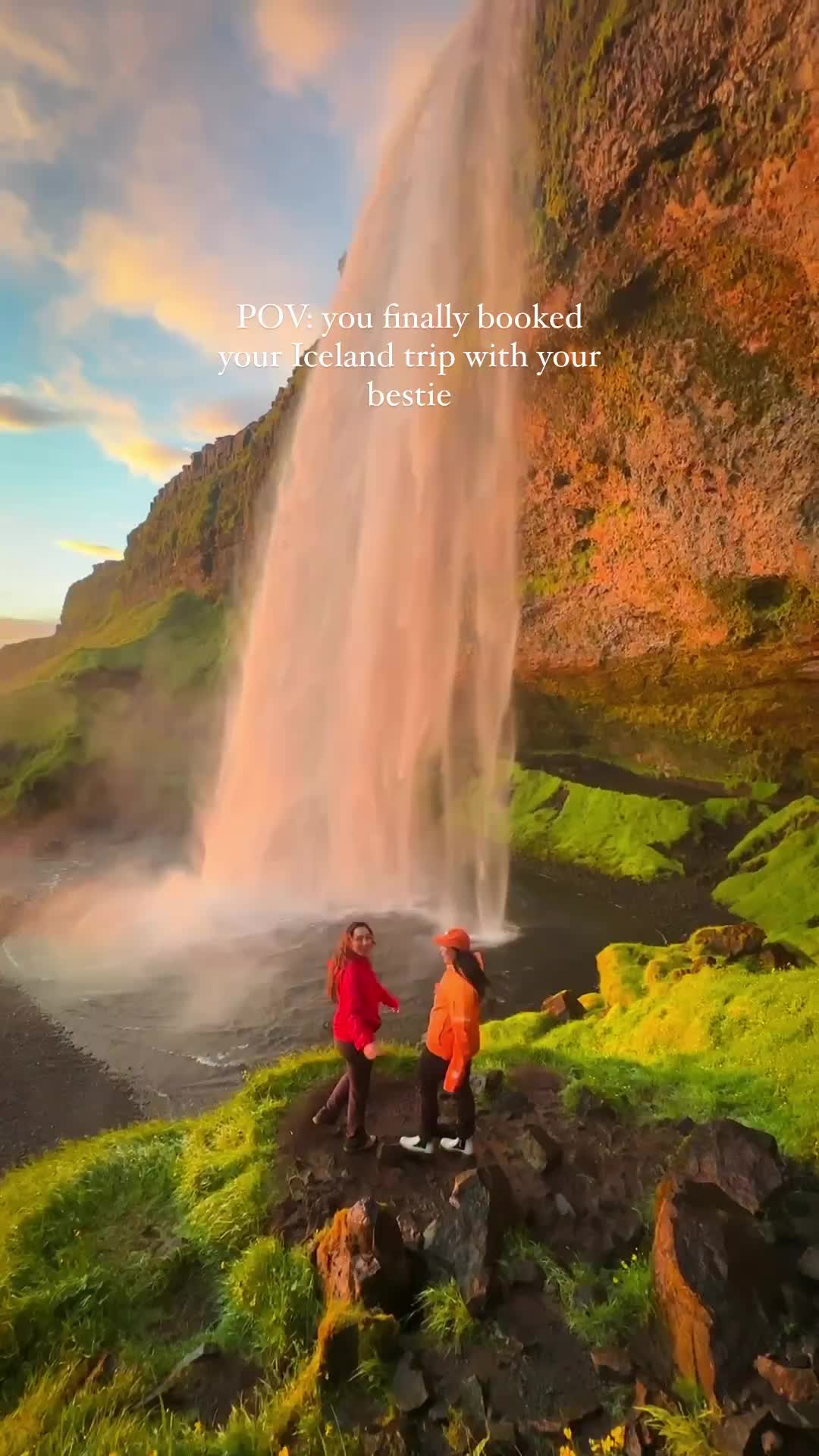 Last Minute Iceland Trip: Midnight Sun & Fire Waterfall