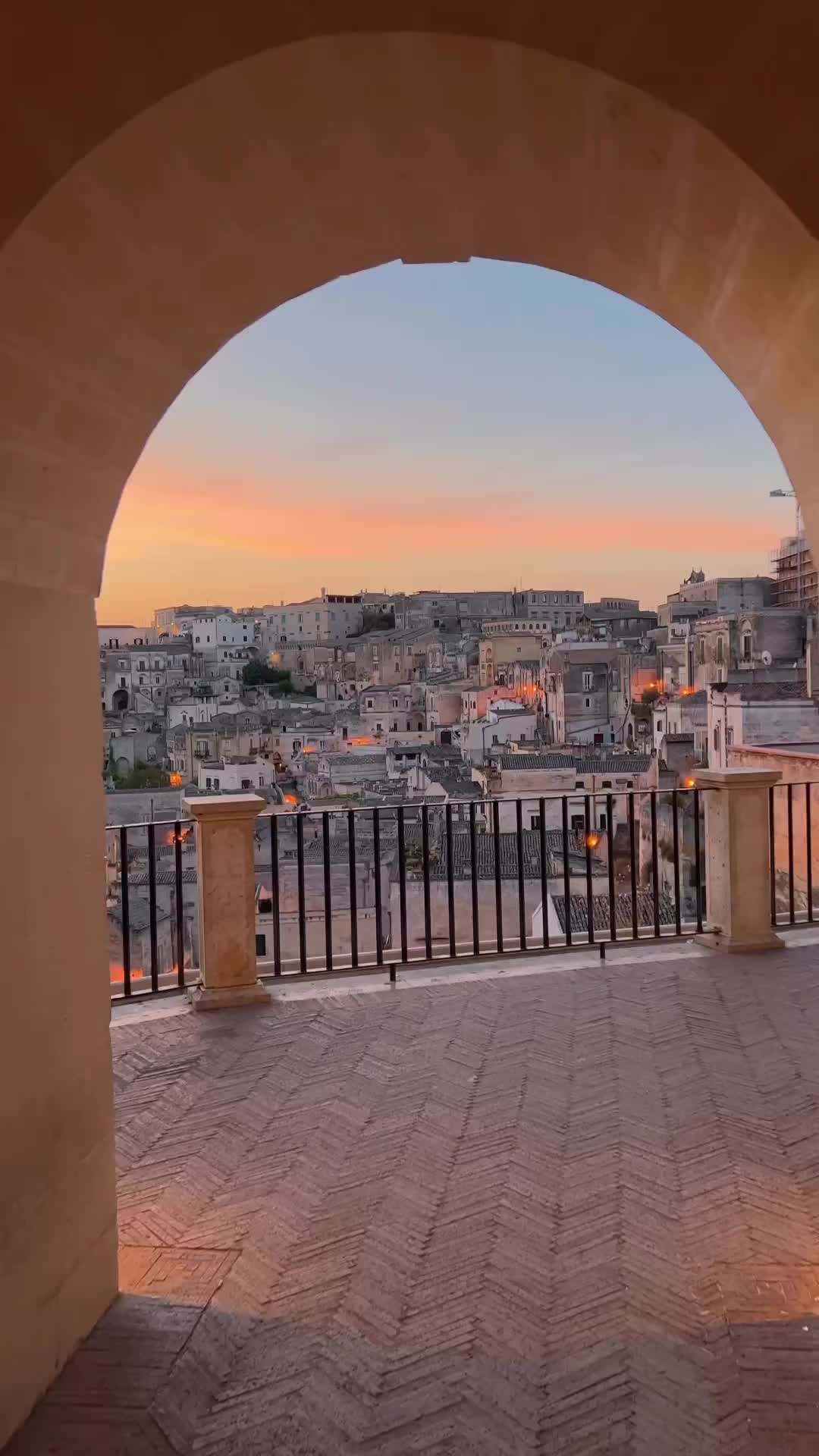Sunrise in Matera, Italy - A Stunning Morning View