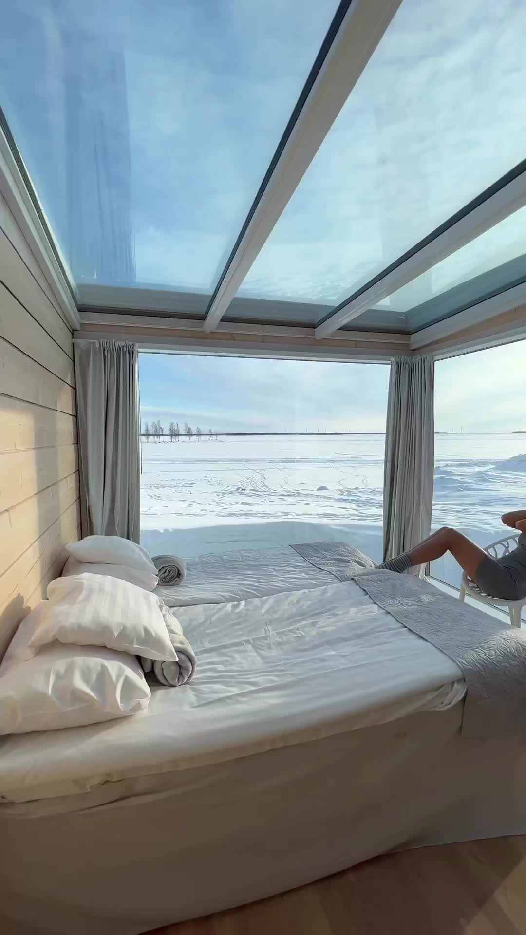 Frozen Sea Views at Seaside Glass Villas ❄️