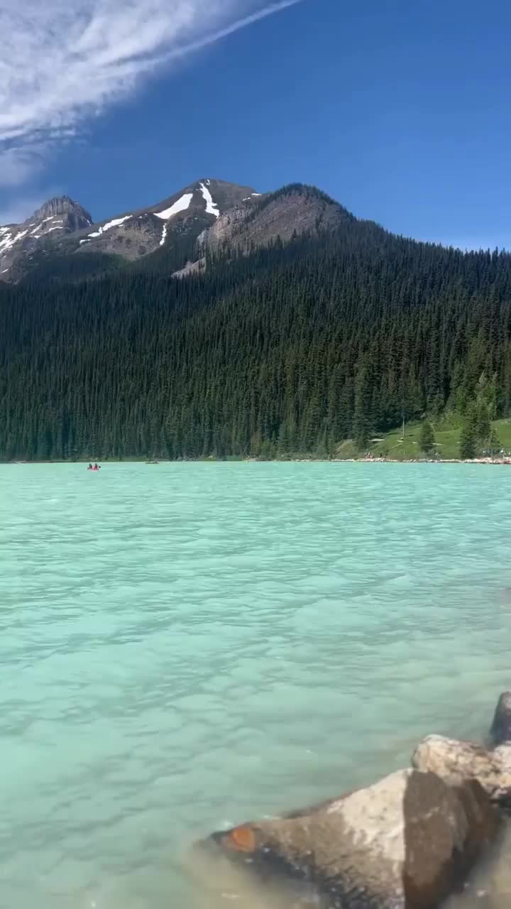 A Slice of Paradise at Lake Louise, Alberta