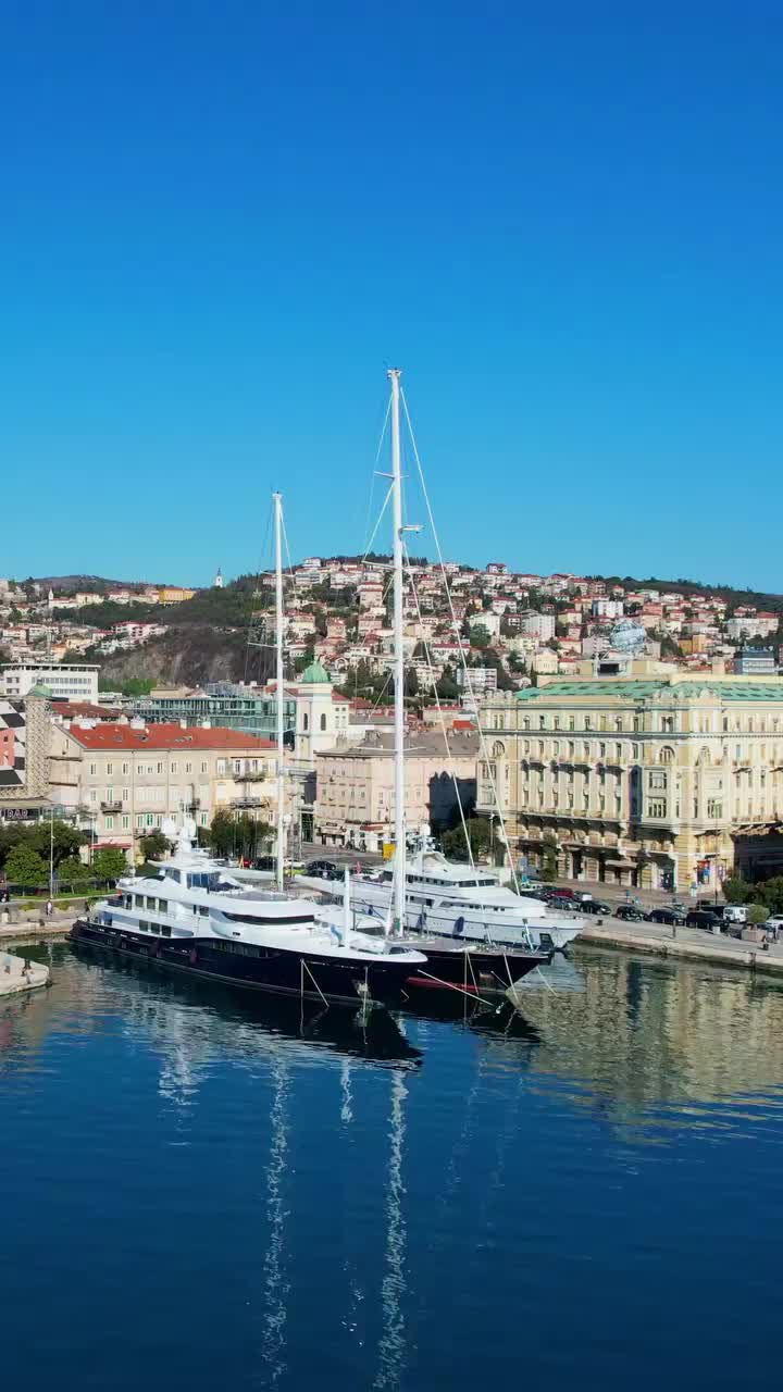 Discover Rijeka, Croatia: Aerial Views & Stunning Sights