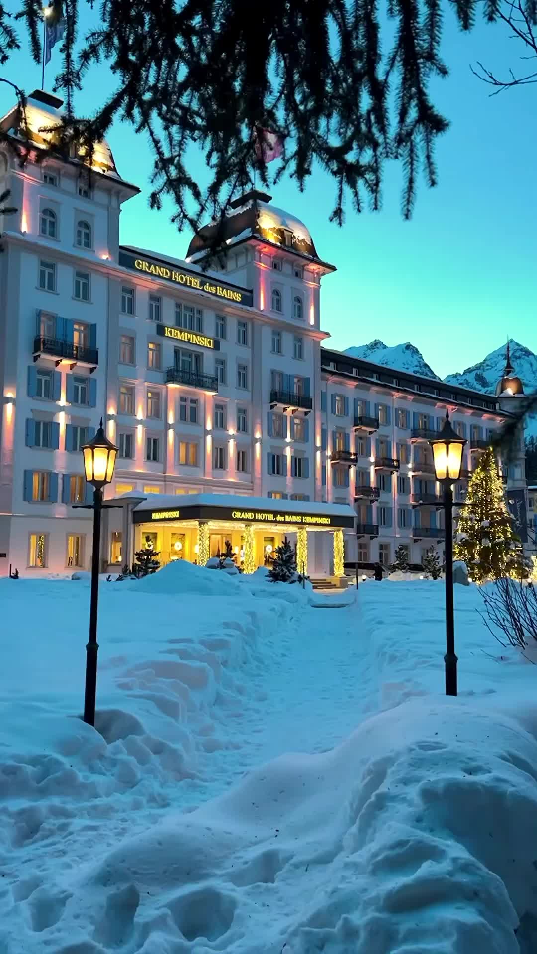 Winter Wonderland Getaway at Kempinski St. Moritz