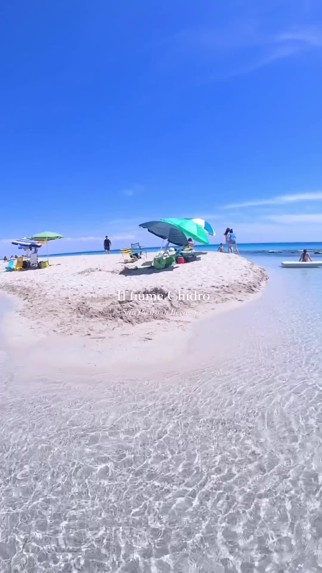 Uno splendido fiume dalle acque gelide nel Salento 😍 chi farebbe un bagno?