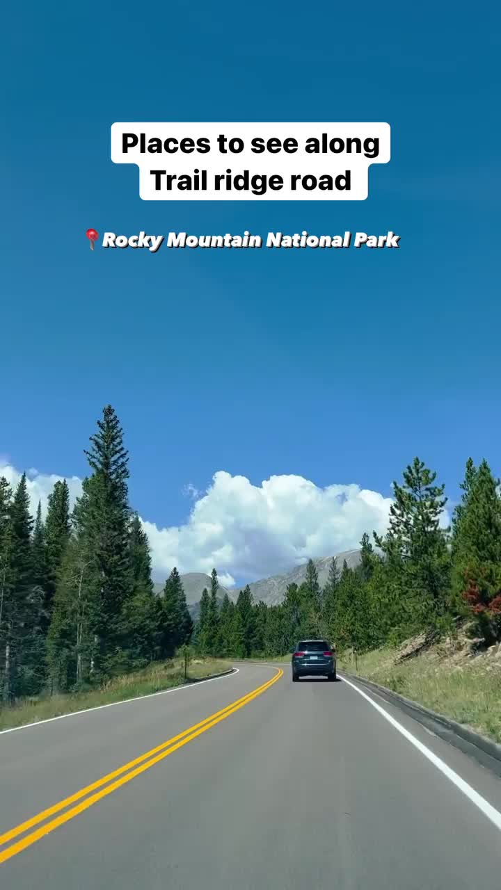 Scenic Tour of Trail Ridge Road in Rocky Mountain NP