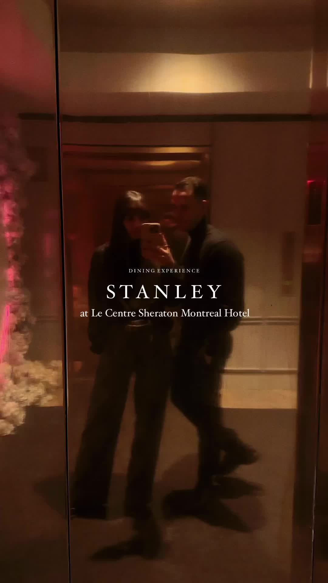 First Dinner Date at Stanley Montreal 🇨🇦