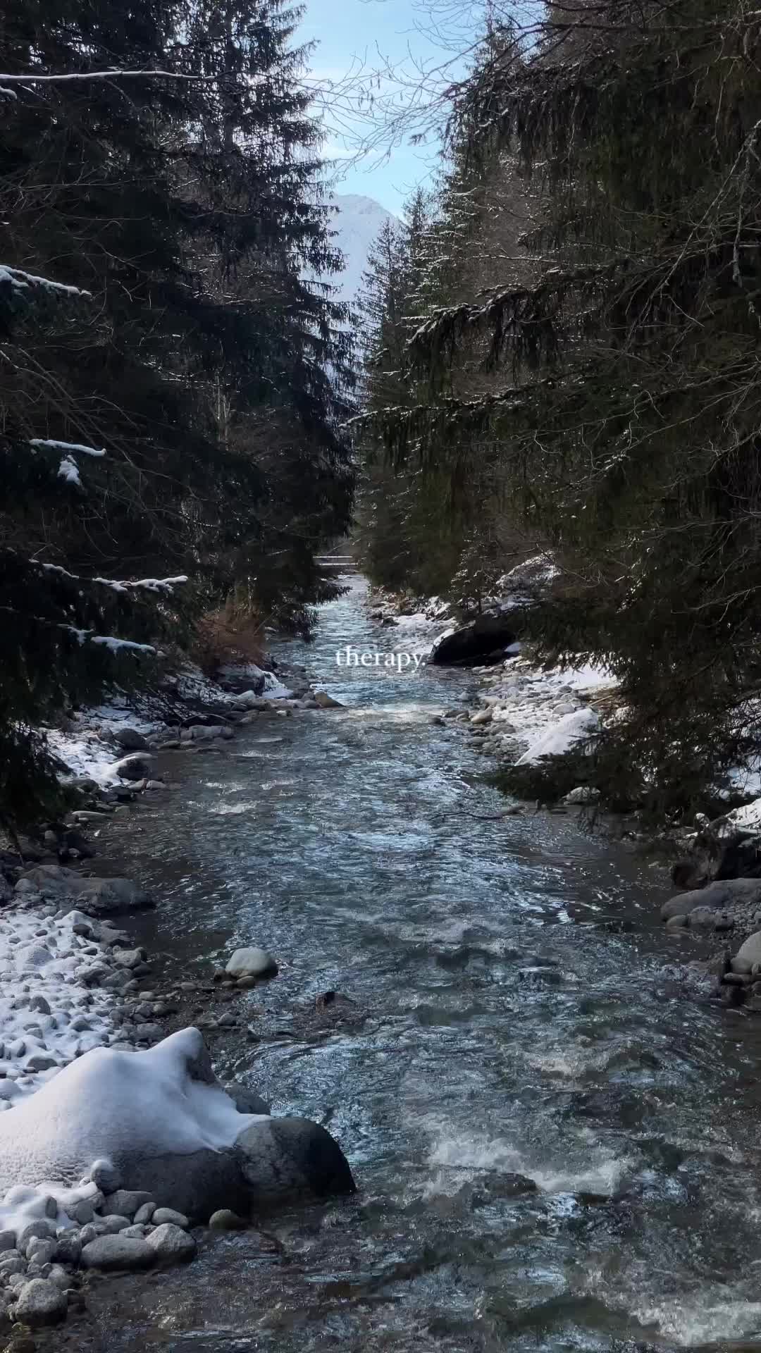 Therapy in Chamonix-Mont-Blanc's Winter Wonderland