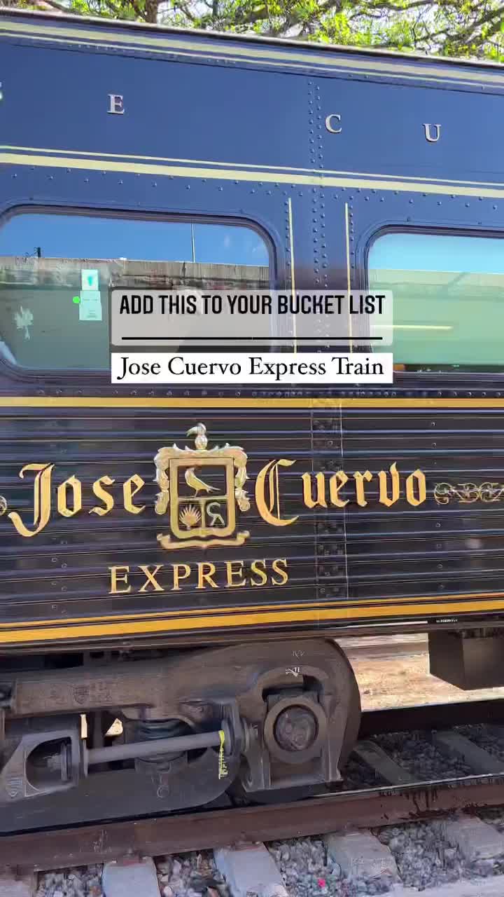 All-You-Can-Drink Tequila Train Adventure in Mexico