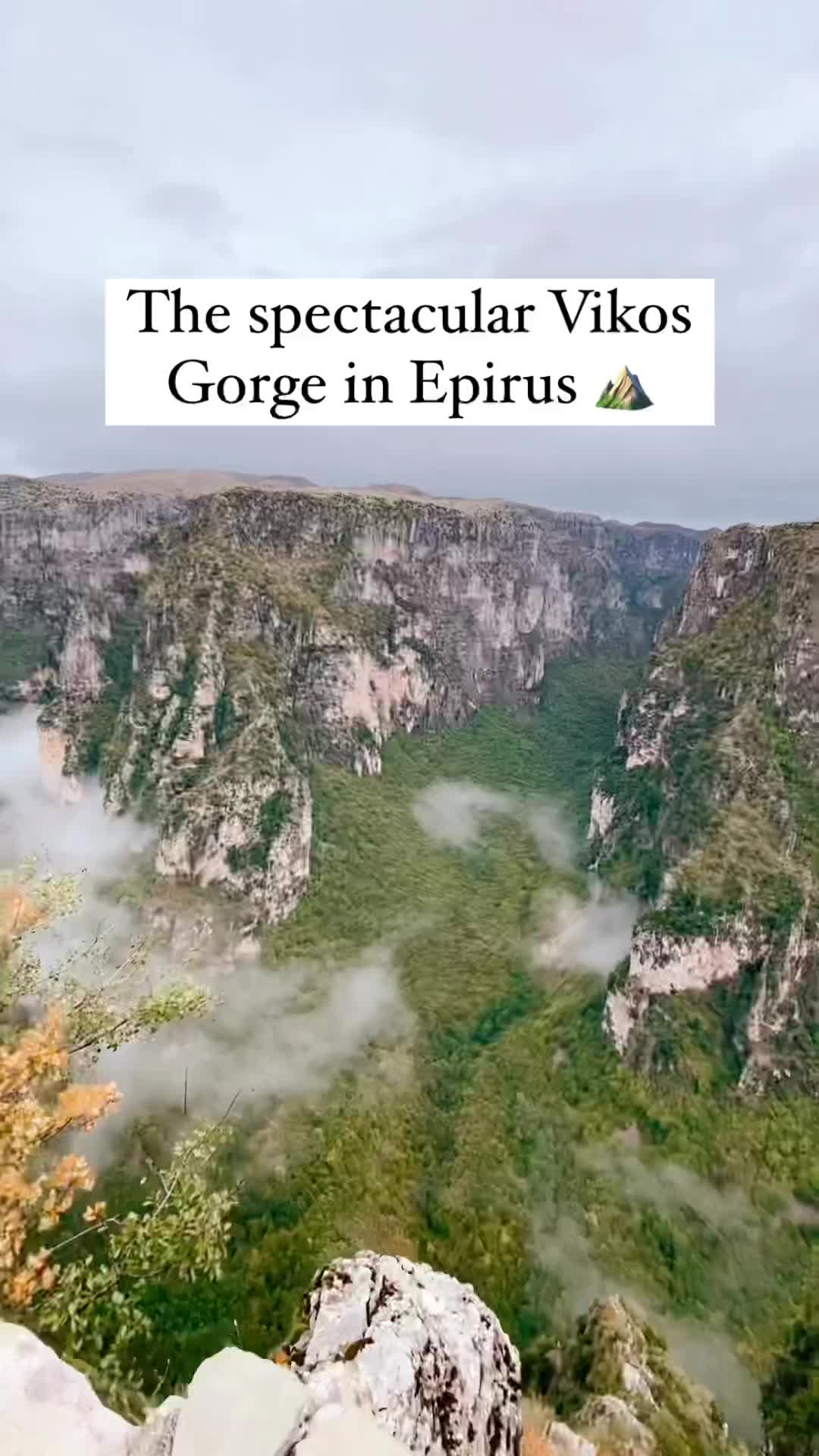 Discover Amazing Facts About Vikos Gorge 🏞️