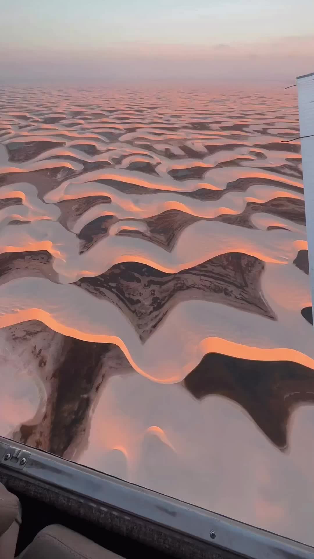 Discover Lençóis Maranhenses from the Sky in Brazil