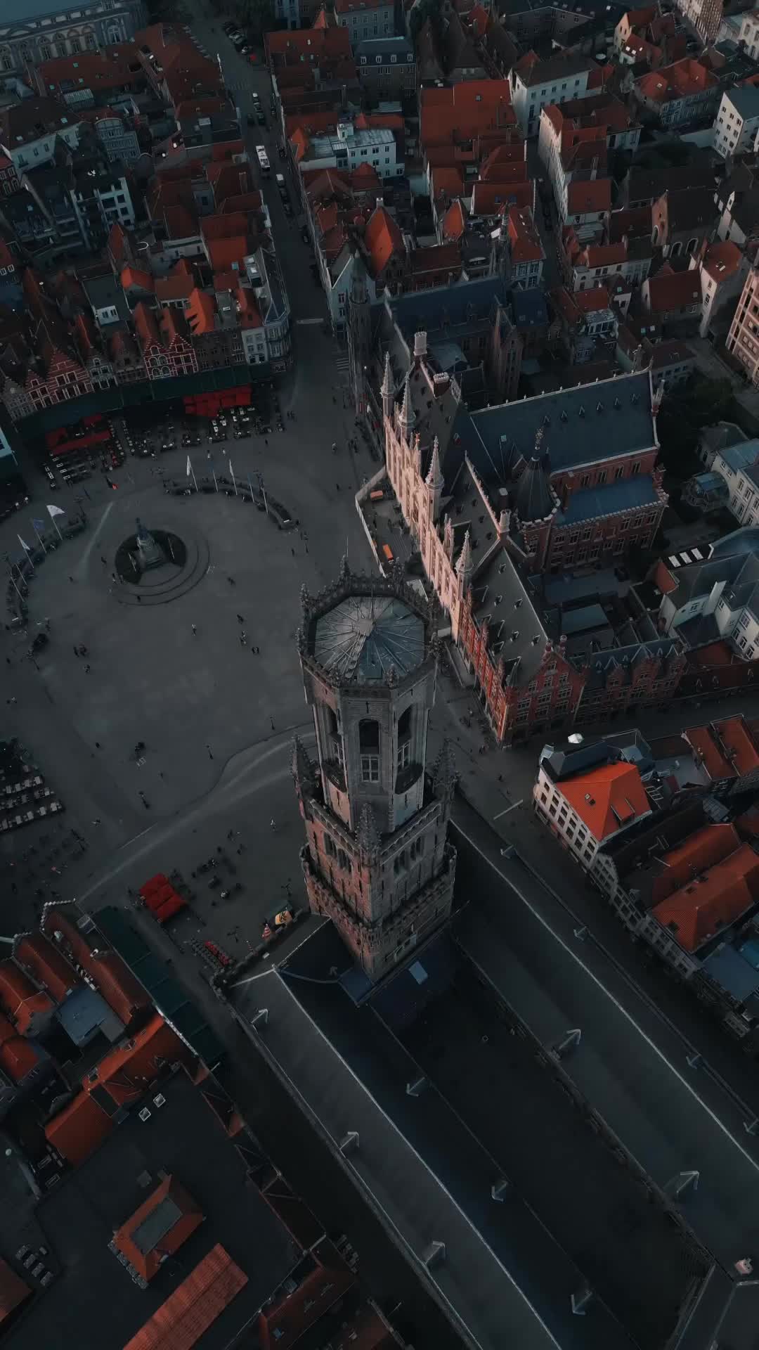 Discover Historical Bruges with DJI Mavic Mini 3 Pro