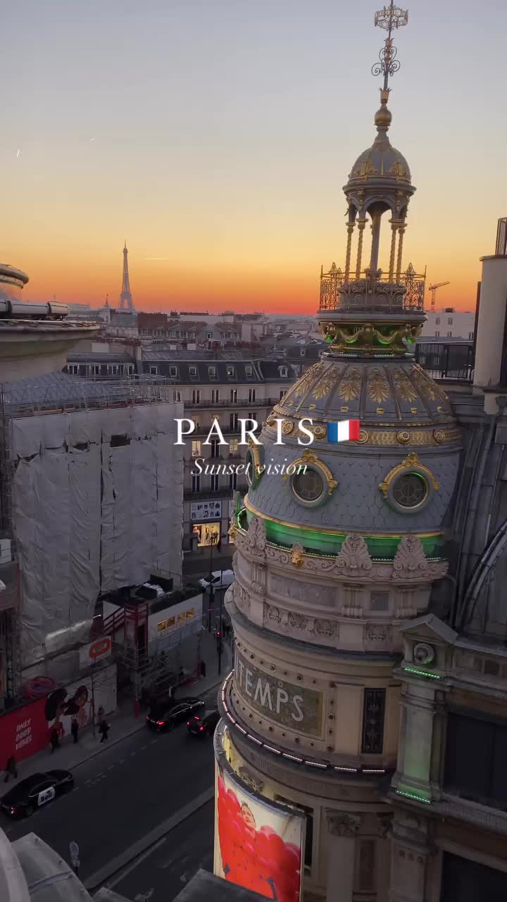 Sunset in Paris: A Dreamy Evening in the City of Lights