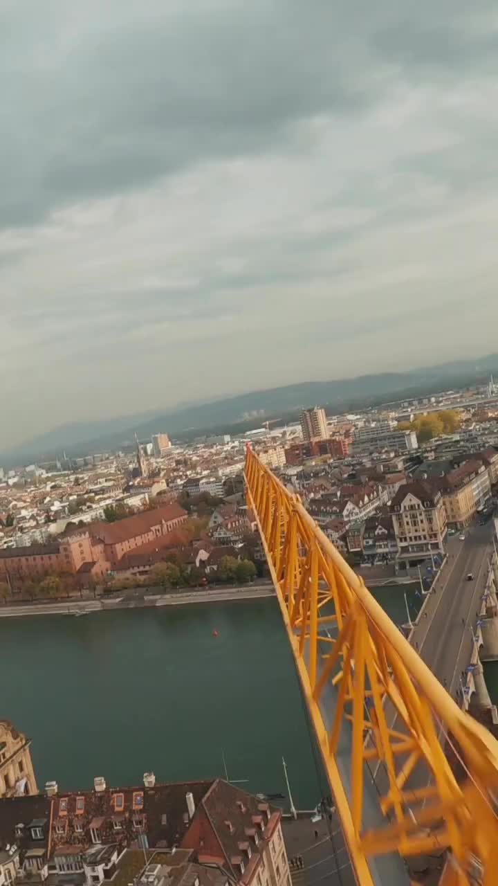 Discover Basel: Aerial Views of Switzerland's Gem
