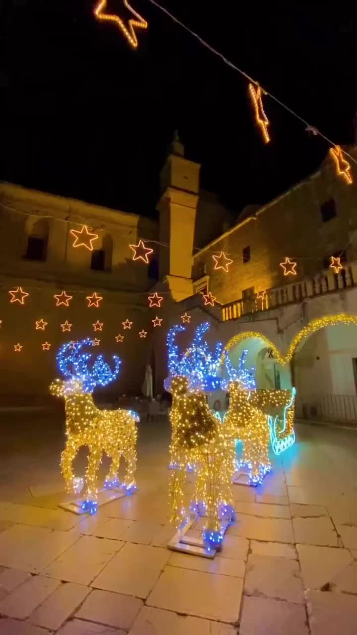 Enchanting Christmas in Ruffano, Italy 🎄✨