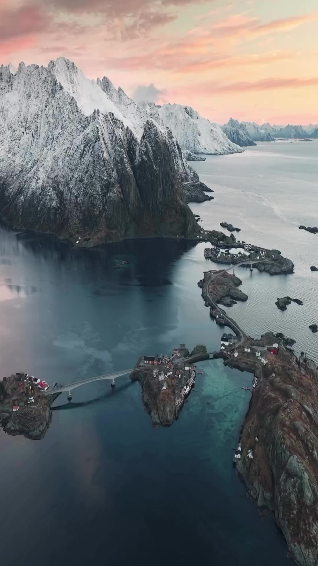 Early Mornings in Reine, Lofoten Norway