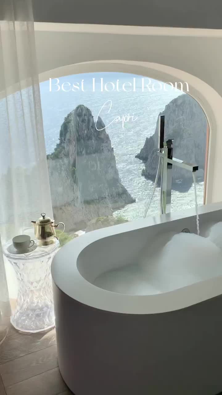 Best Hotel Room in Capri at Punta Tragara Hotel