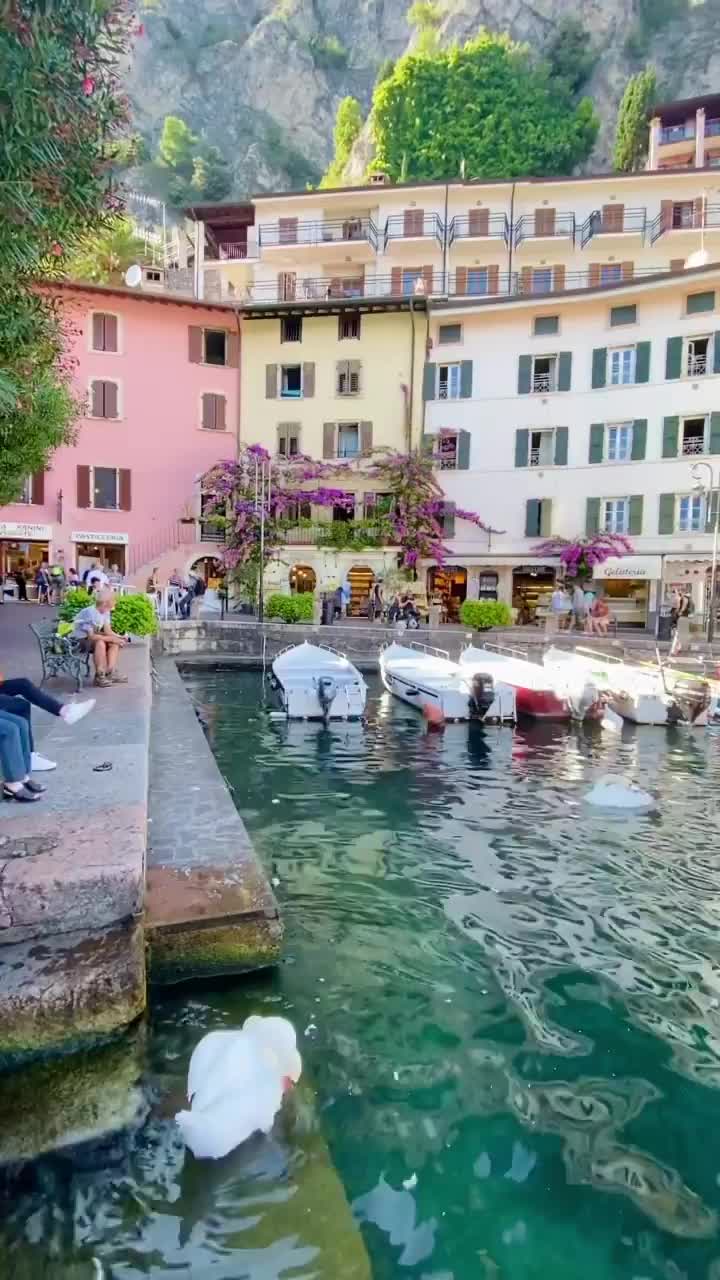 Virtual Stroll in Charming Limone sul Garda, Italy
