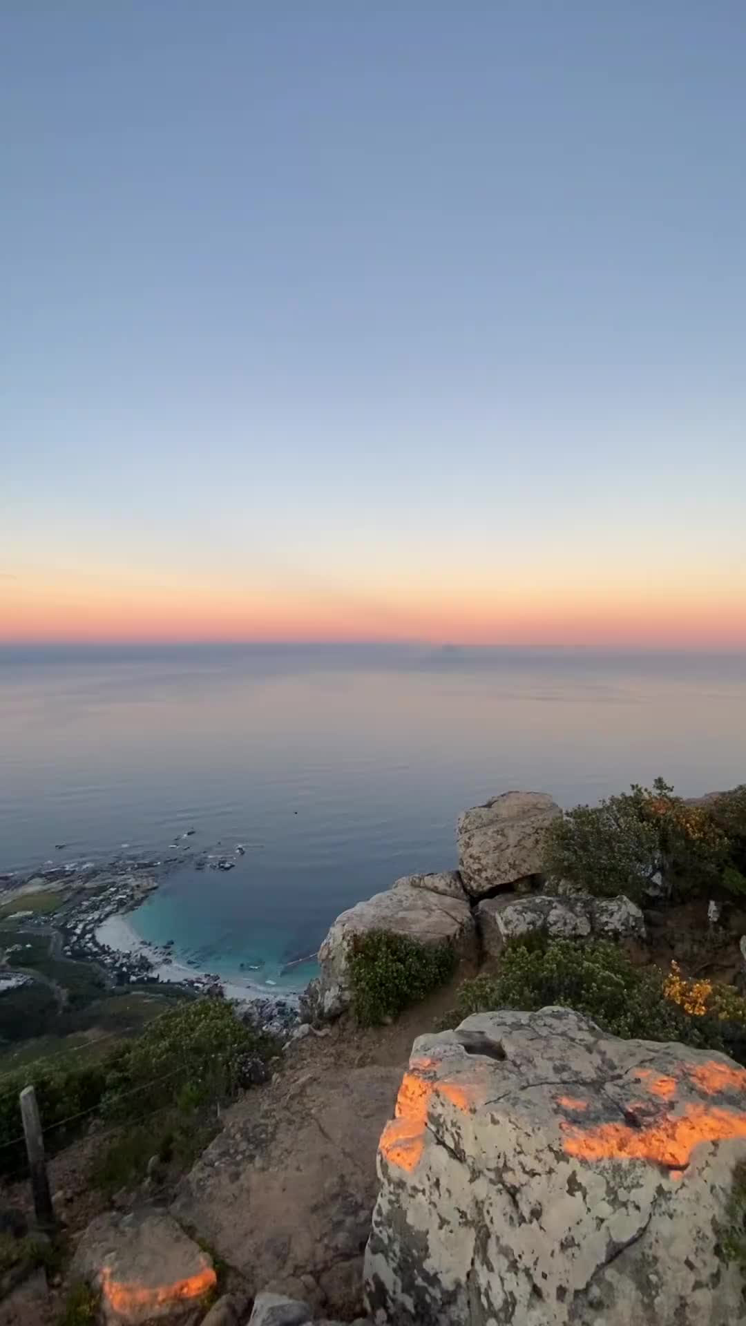 Sunrise from Lion's Head: A Cape Town Marvel