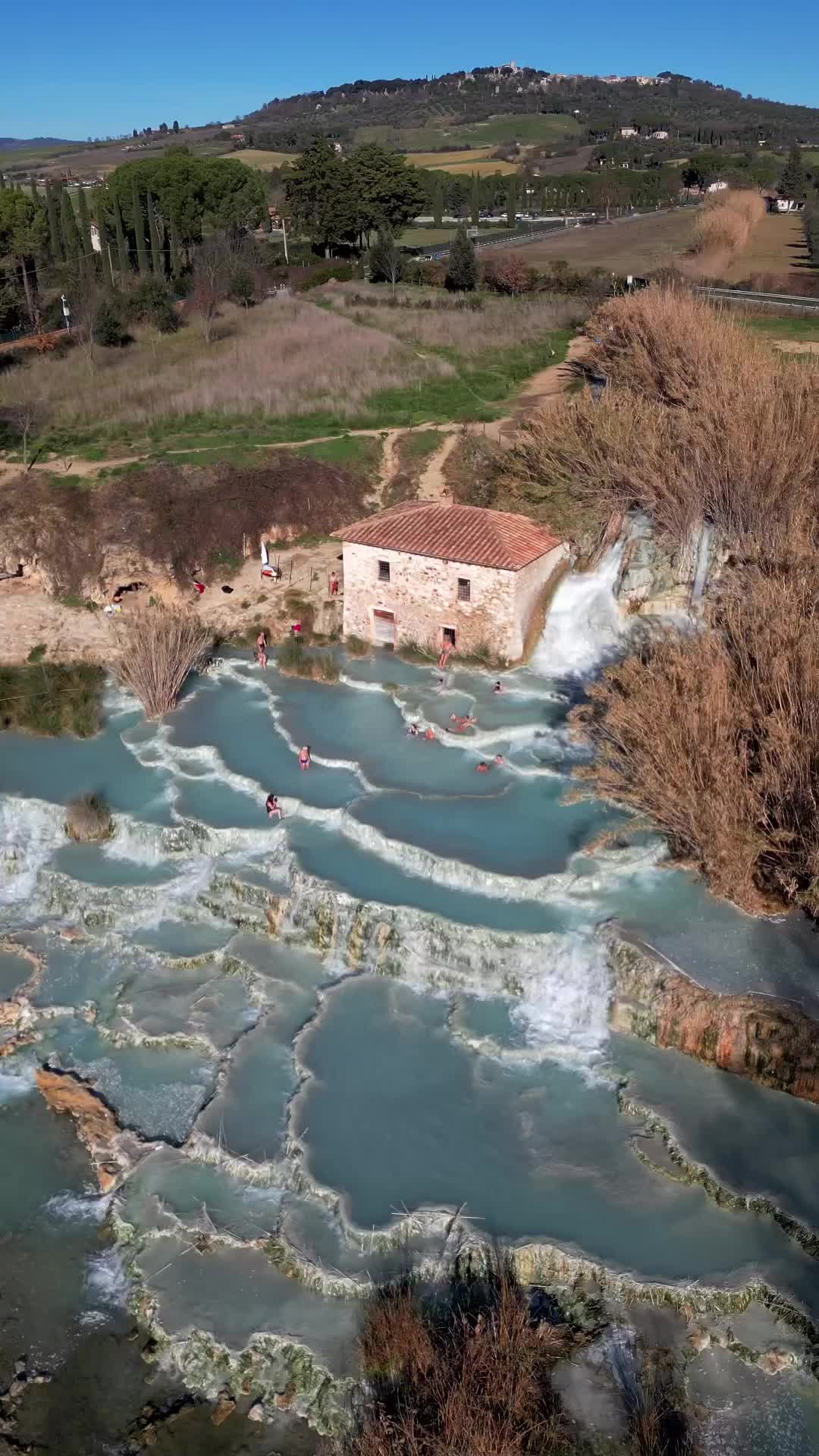 Discover the Natural Hot Springs of Saturnia, Tuscany