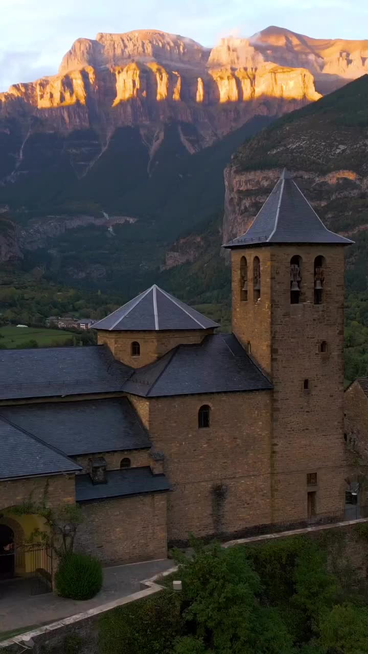 Stunning Sunset in Torla-Ordesa, Spain's Hidden Gem