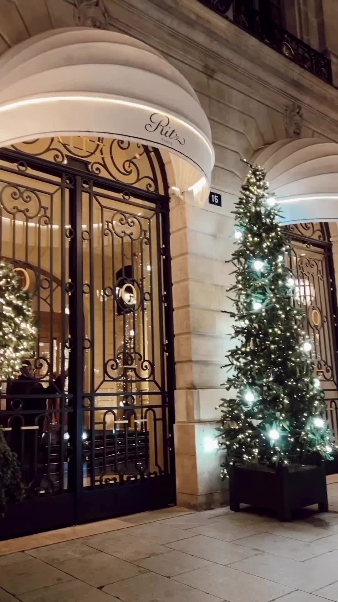 Merry Christmas from Ritz Paris: A Luxurious Celebration