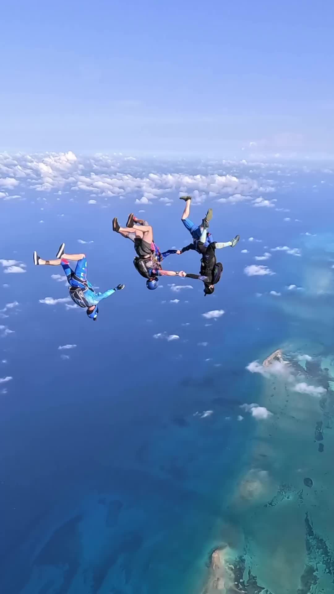 Thrilling Skydiving Adventure Over the Bahamas