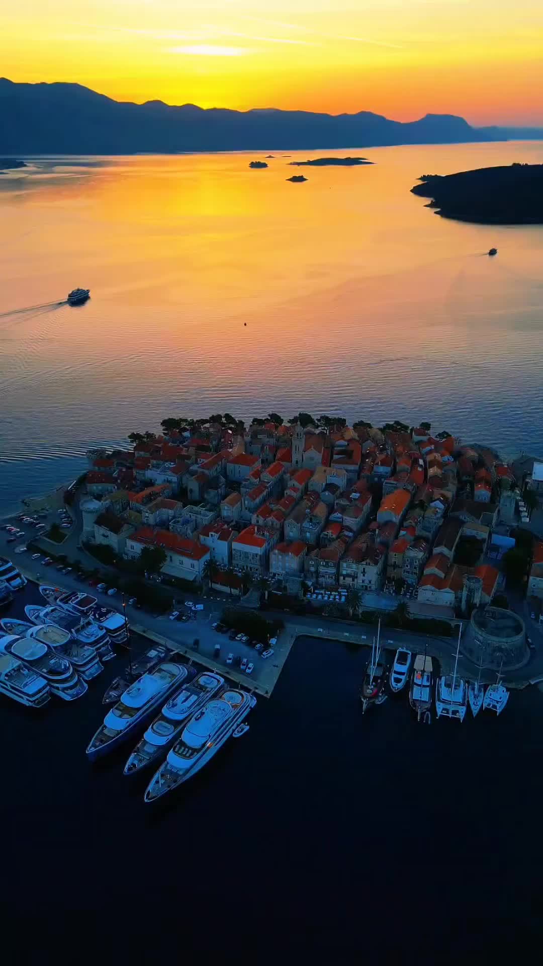 Discover the Magic of Korčula, Croatia: Sunset & Sea
