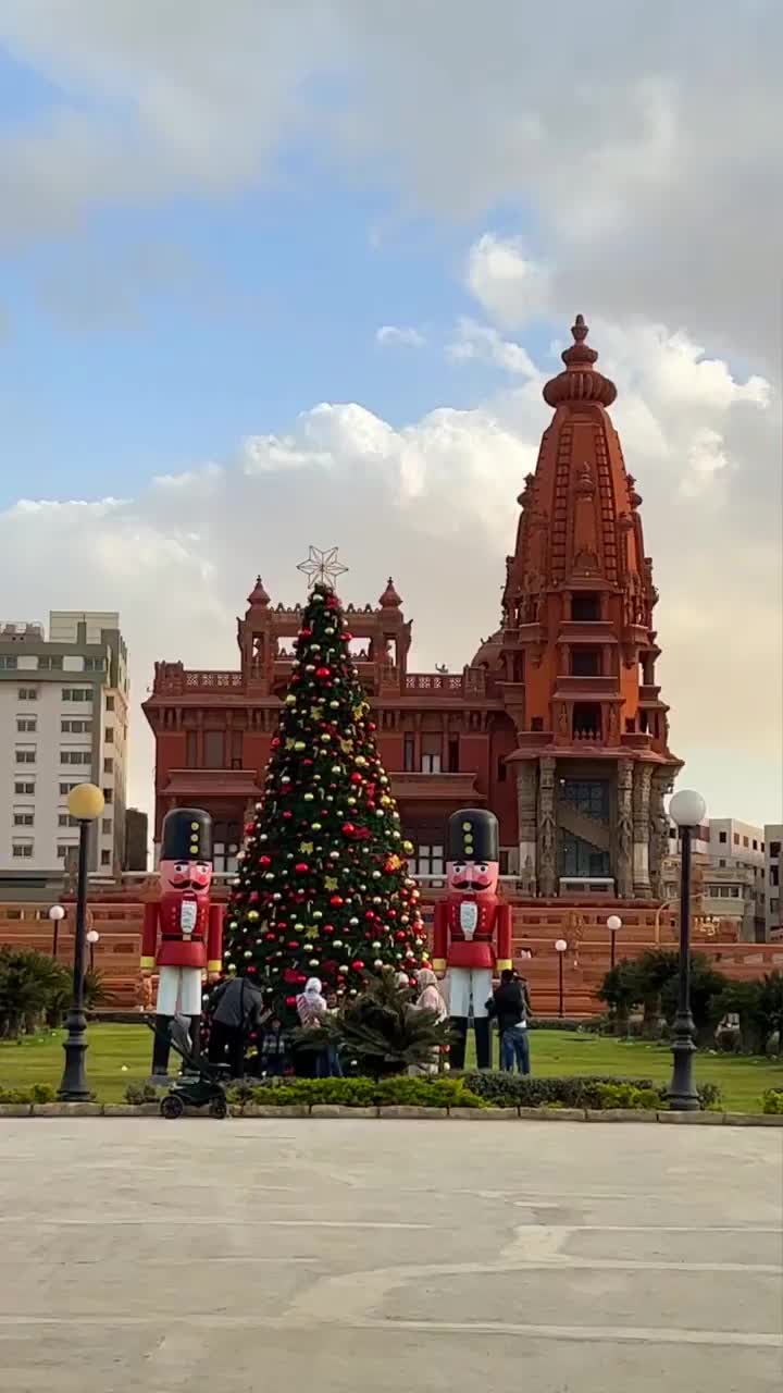 Christmas Magic in Heliopolis, Cairo 🎄🎅