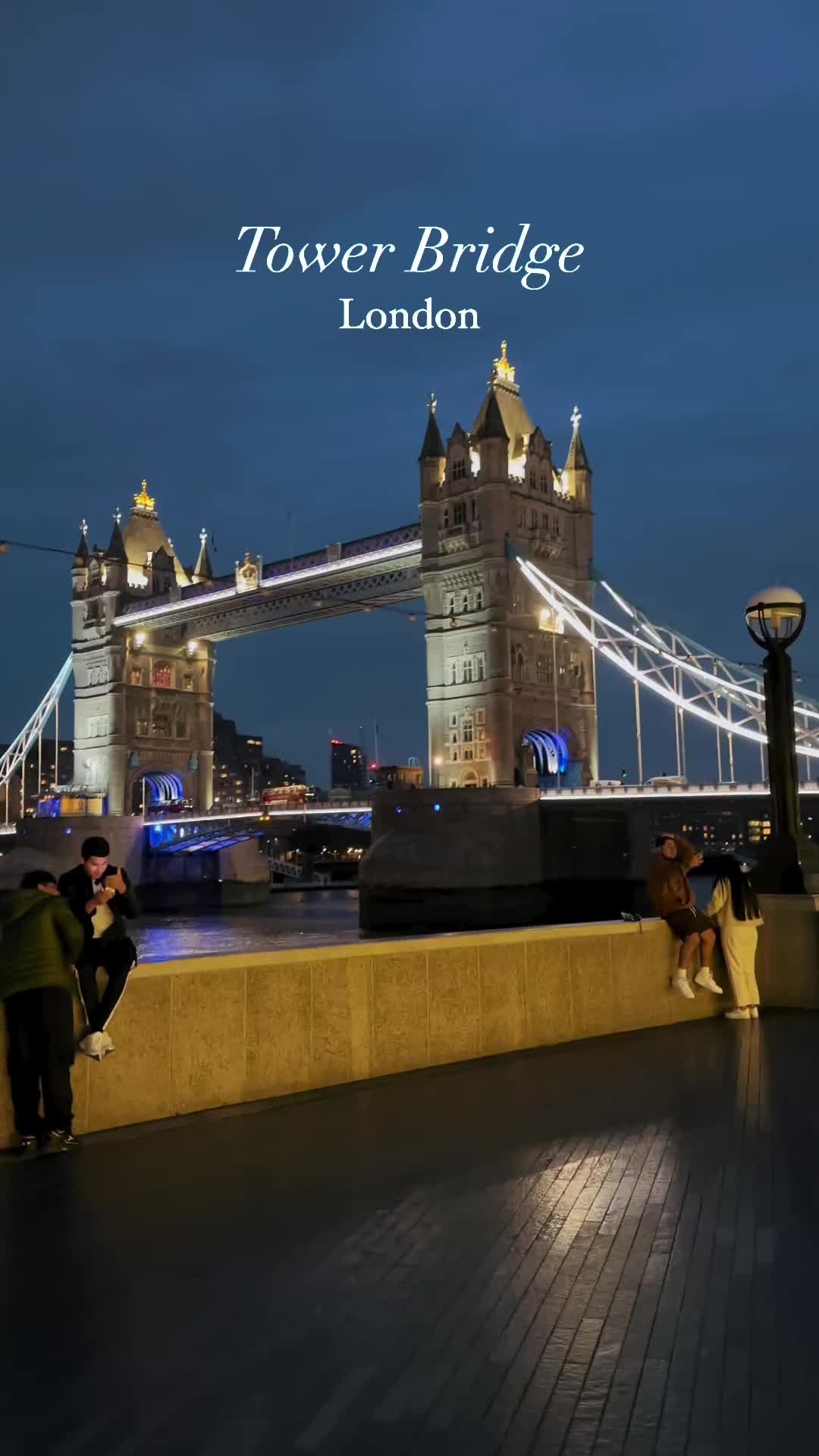 Tower Bridge Nightfall: London's Illuminated Landmark