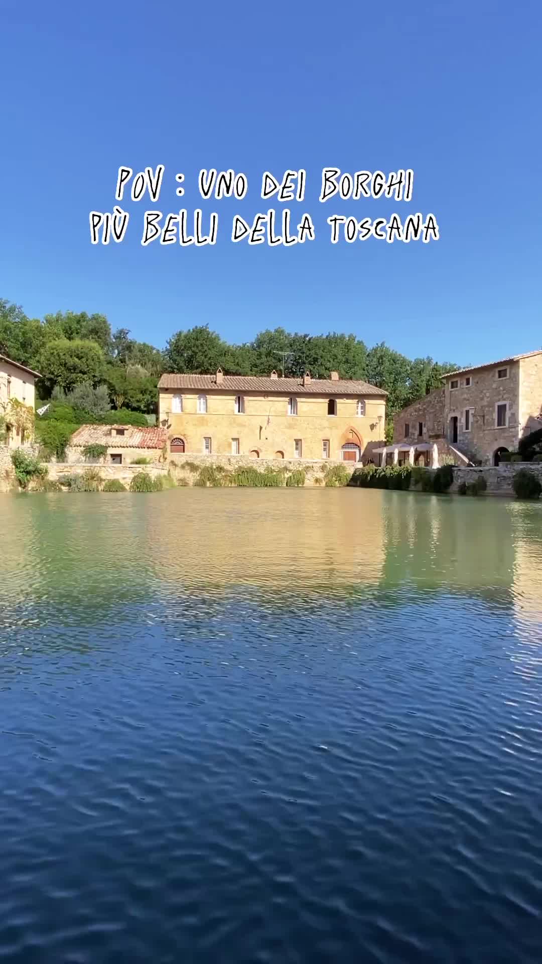 Discover Bagno Vignoni’s Hidden Thermal Pool
