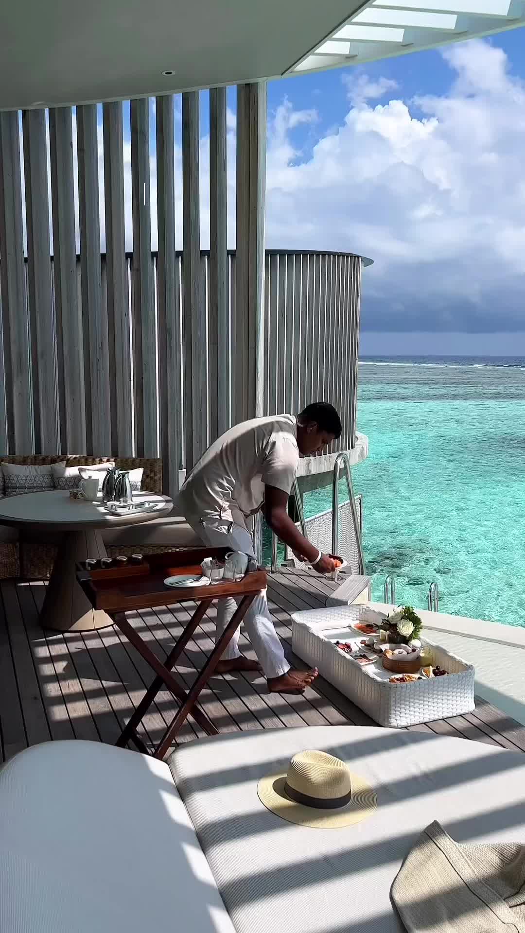 Paradise Breakfast at The Ritz-Carlton Maldives