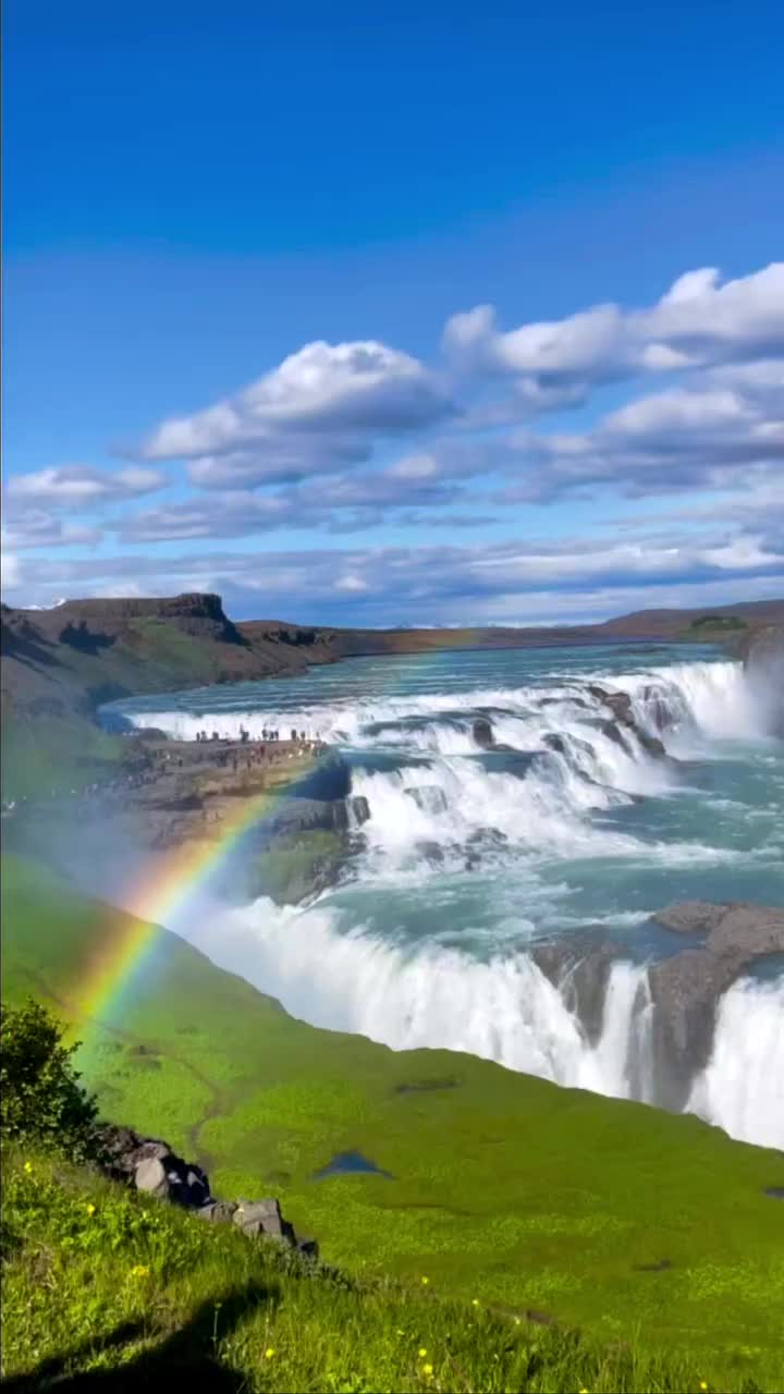 Gullfoss Waterfall in Iceland: A Natural Wonder