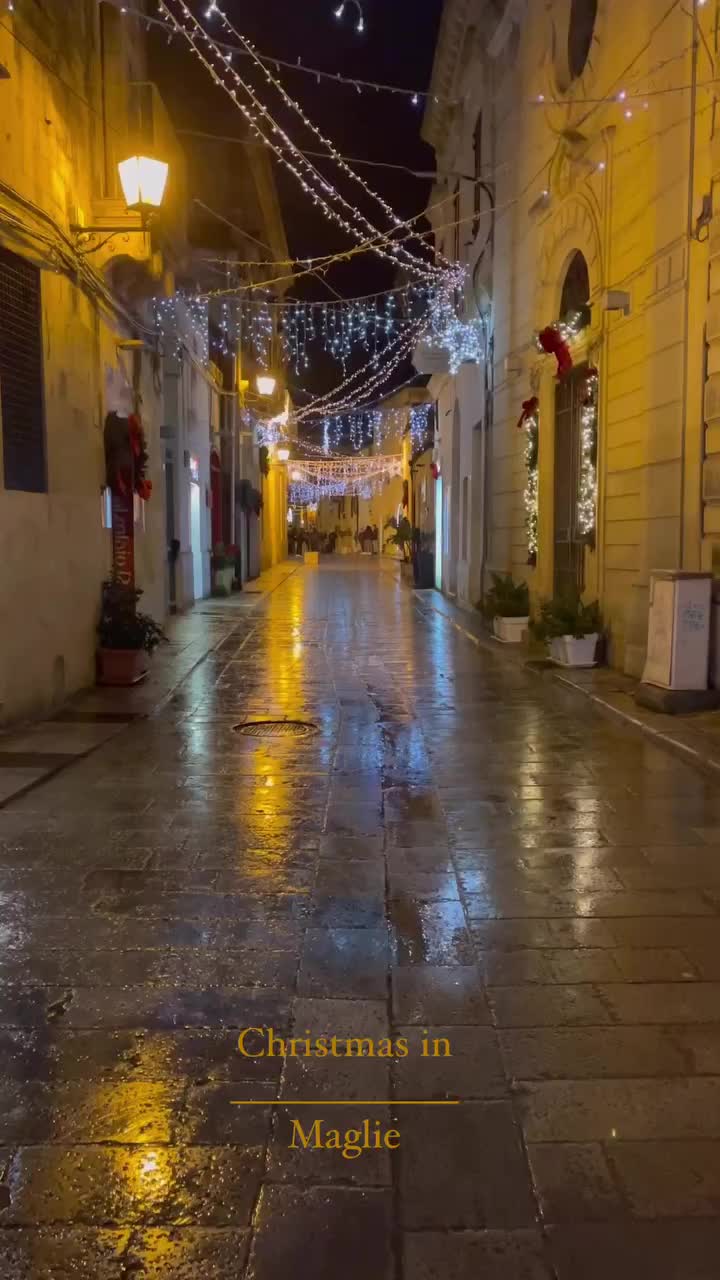 Christmas in Maglie: A Magical Italian Celebration