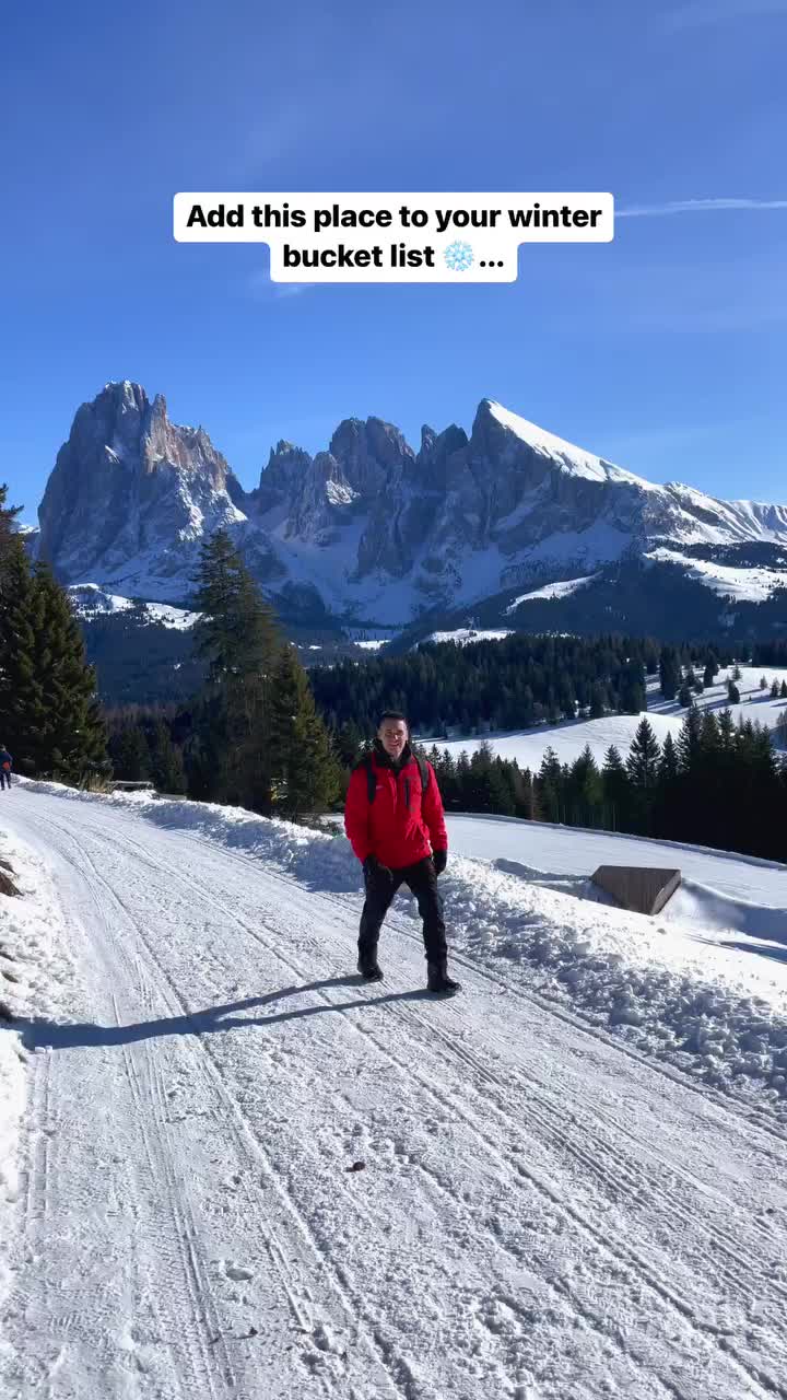 Discover Alpe di Siusi: A Winter Wonderland in Italy