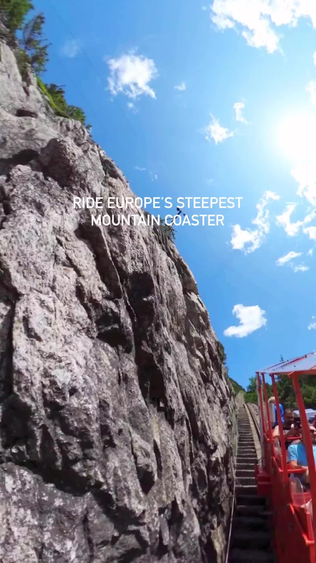 Ride Europe's Steepest Mountain Coaster in Switzerland