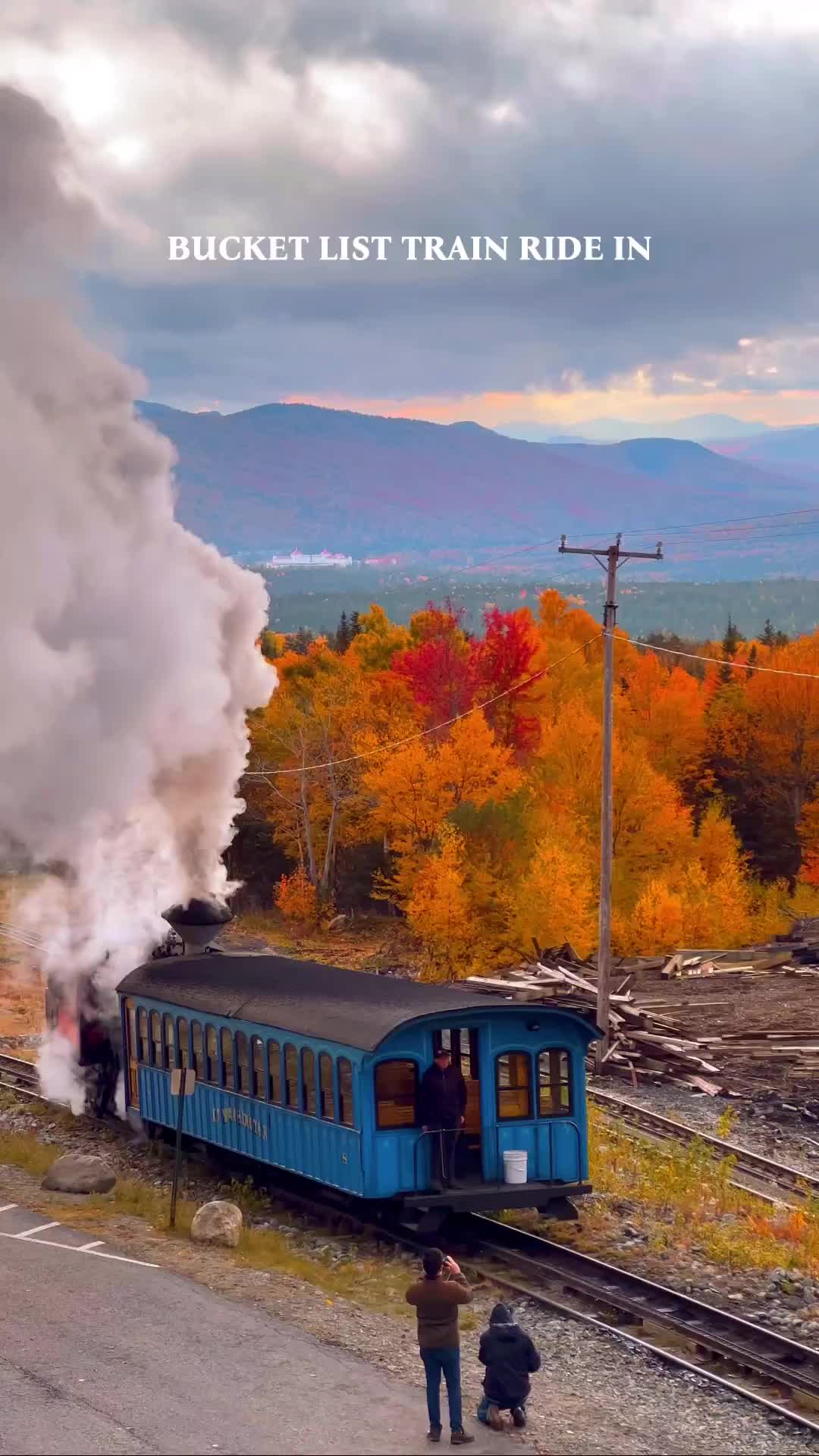 Most Scenic Train Ride in New England – Mount Washington