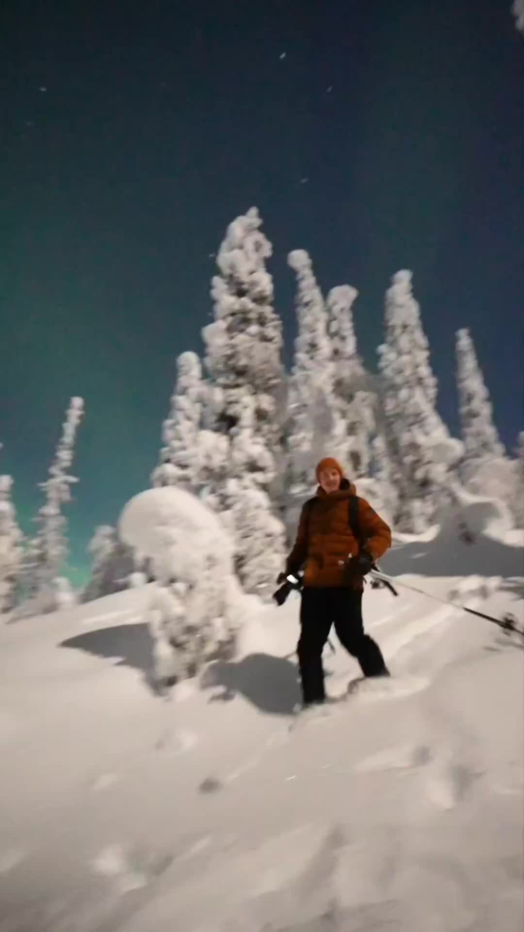 Glittering Snow in Lapland: A Winter Wonderland