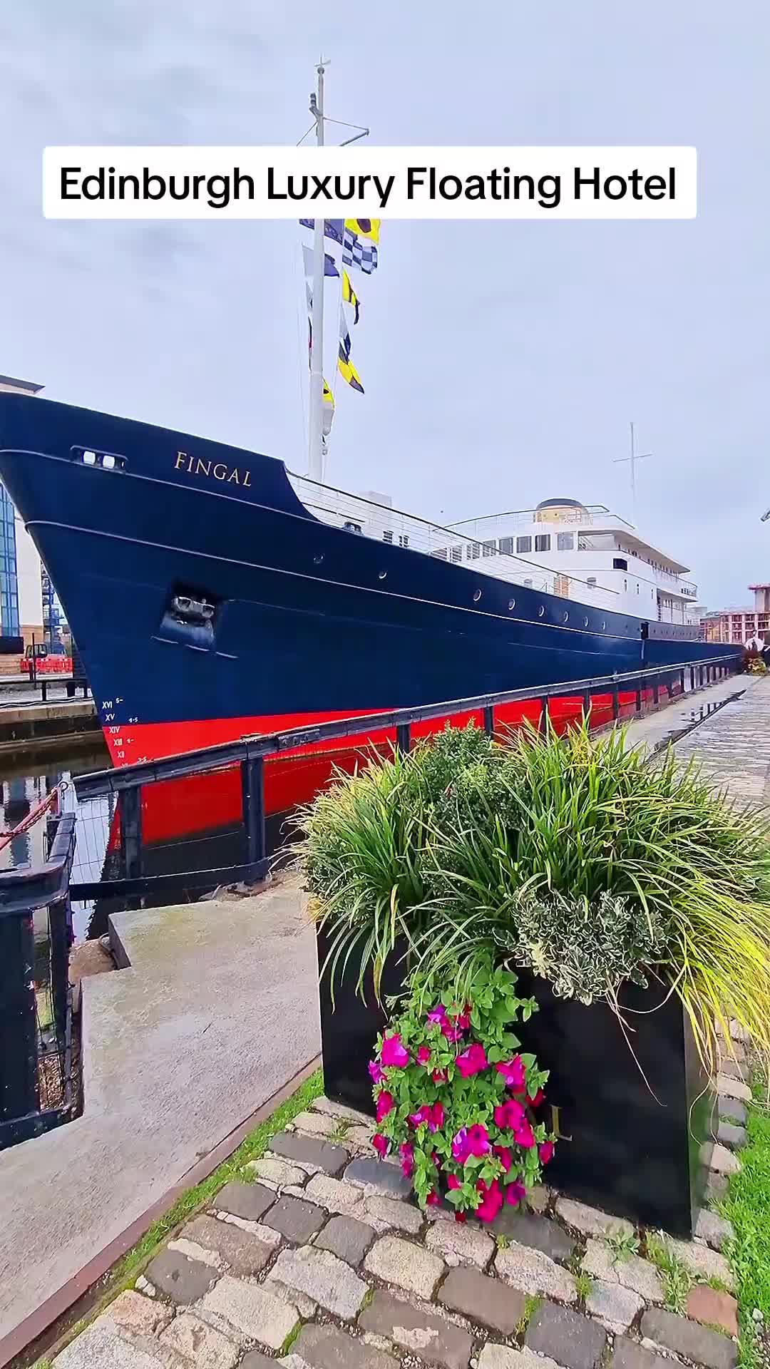 Luxurious Floating Hotel in Edinburgh - Fingal Review