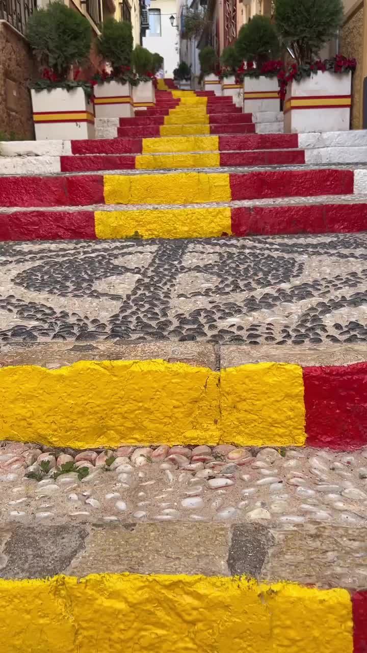 Discover the Most Spanish Staircase in Calpe, Spain