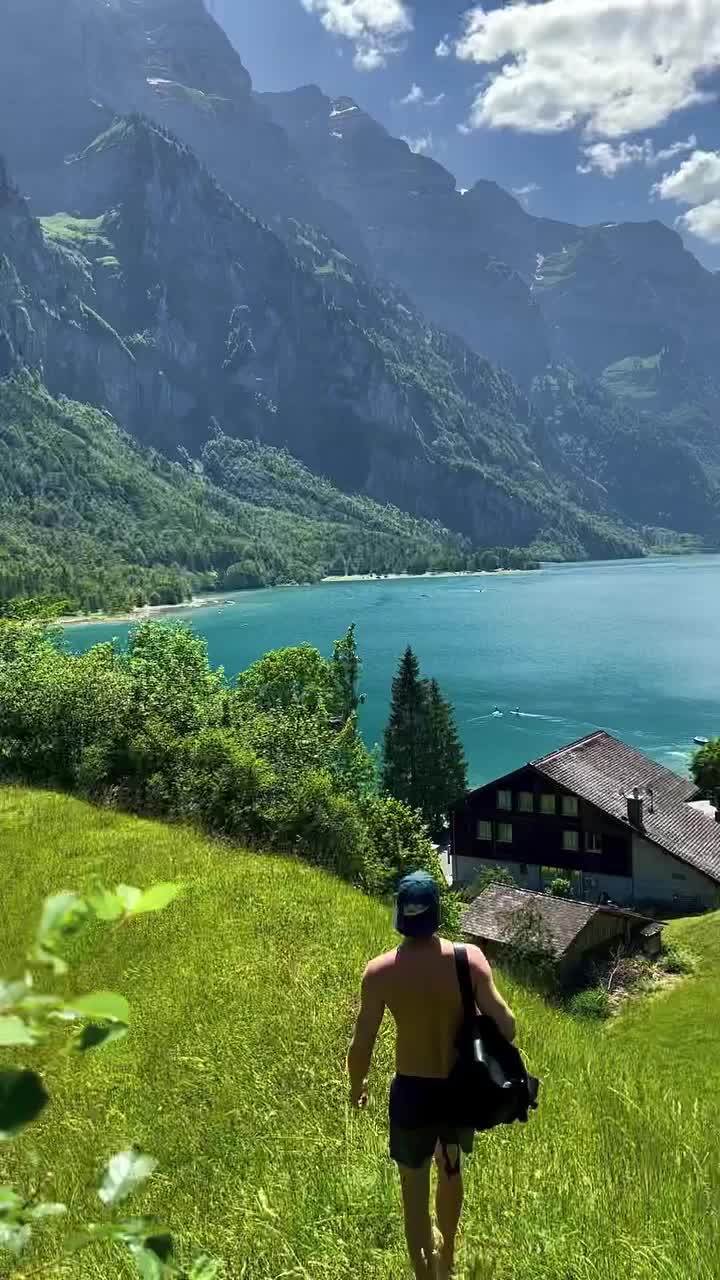 Breathtaking Klöntalersee: Swiss Mountain Escape